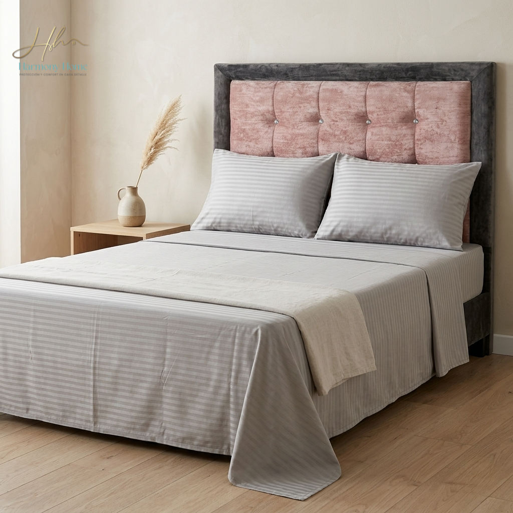 Sabanas Premium 200 Hilos 100X190 Cama Sencillo