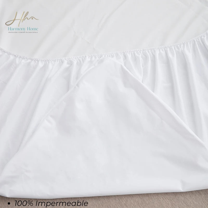 Protector para Colchón Impermeable al 100% de Ajuste Perfecto + 2 fundas