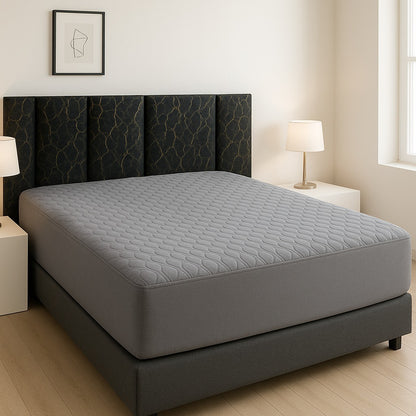 Protector de Colchón Gris Repelente al agua al 70%