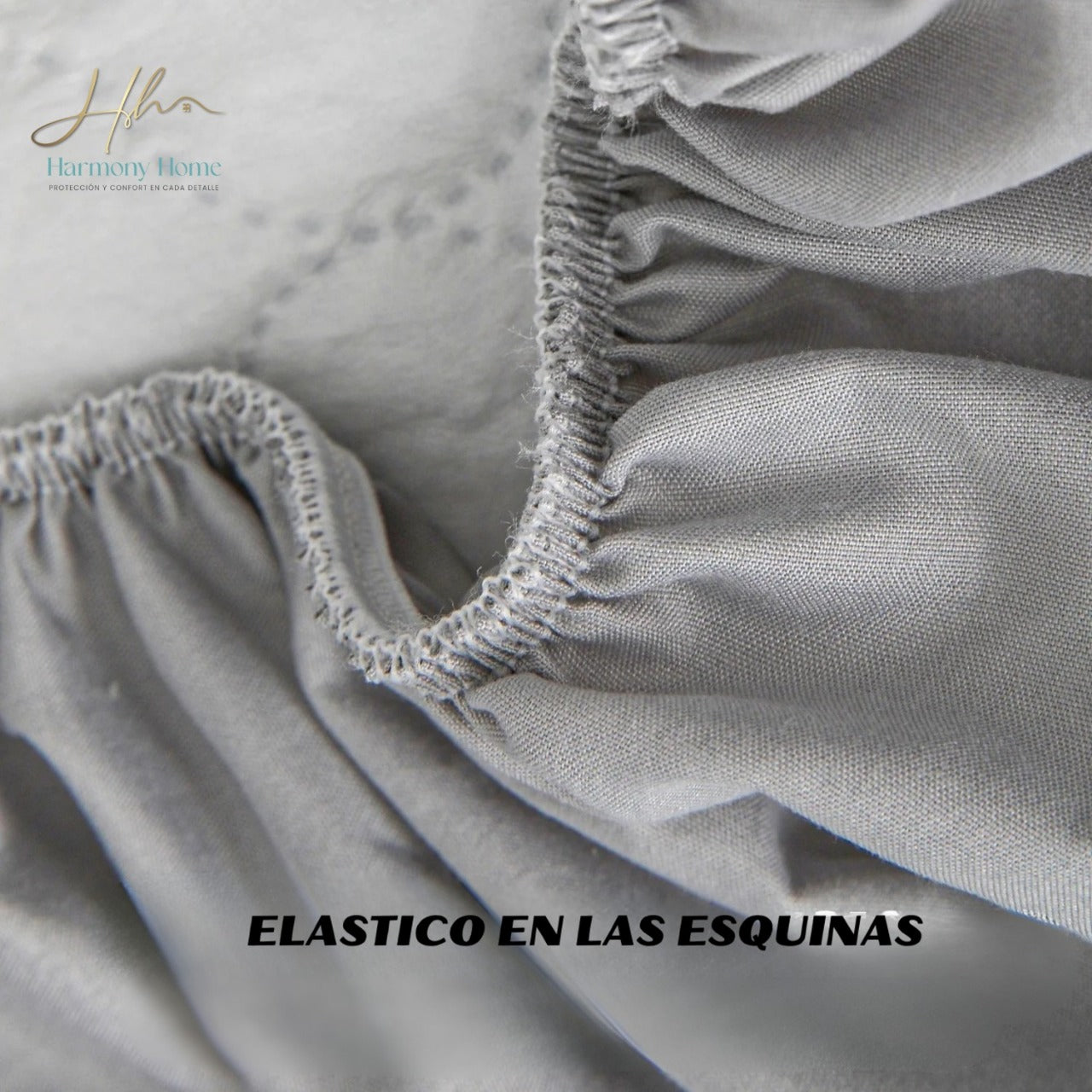 Protector de Colchón Gris Repelente al agua al 70%