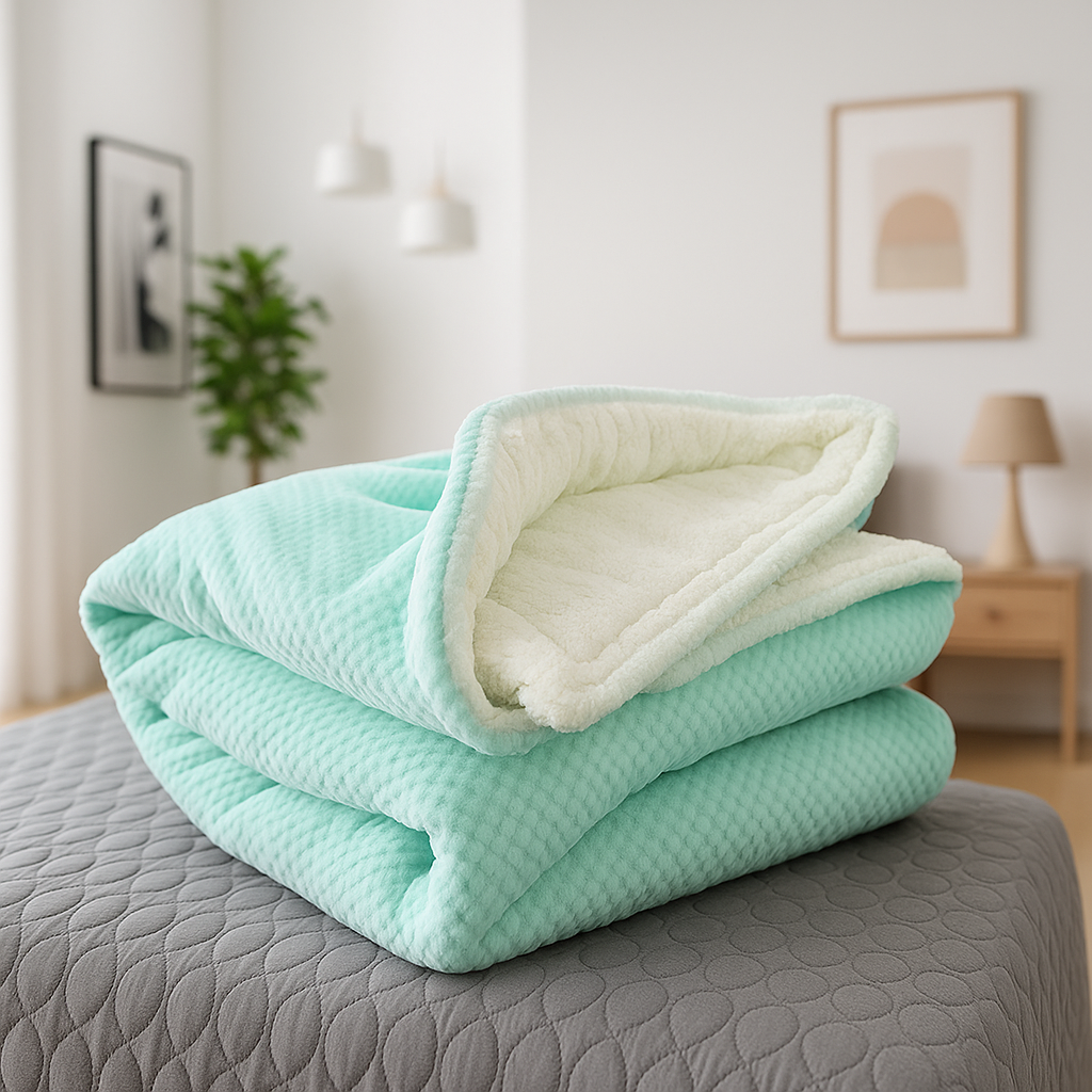 COBIJA TÉRMICA OVEJERA MENTA 190x230